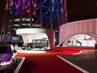 Audi A8L Guangzhou, China , FISCHER & PARTNER lichtdesign. planung. realisierung FISCHER & PARTNER lichtdesign. planung. realisierung Gewerbeflächen