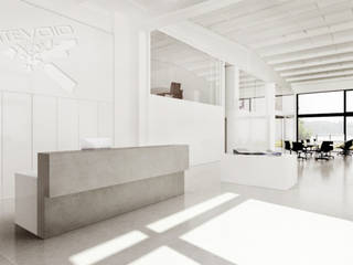 Whitevoid, FISCHER & PARTNER lichtdesign. planung. realisierung FISCHER & PARTNER lichtdesign. planung. realisierung Gewerbeflächen