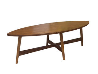 Coffee Table, viku viku Phòng khách phong cách Bắc Âu Gỗ Wood effect