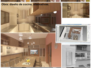 Proyectos de Cocinas por Manuel Vilte, Arquitecto Manuel Daniel Vilte Arquitecto Manuel Daniel Vilte Built-in kitchens