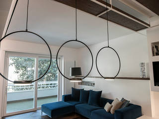 Residenza Nuovo Salario_ Roma, ArchEnjoy Studio ArchEnjoy Studio Livings modernos: Ideas, imágenes y decoración