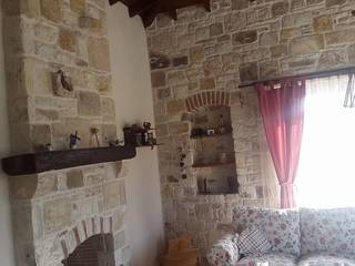 Abdullah , dogaltasev dogaltasev Mediterranean style walls & floors Stone