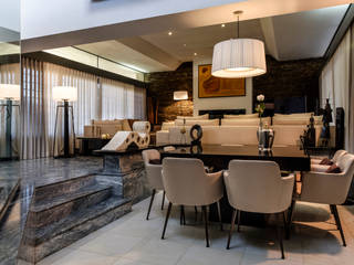 Vivenda na Aroeira , Oficina Design Oficina Design Eclectic style dining room