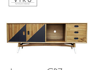 Credenza, viku viku Scandinavian style living room Wood Wood effect
