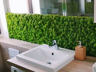 Łazienki, JUKO Green Design JUKO Green Design Phòng tắm phong cách tối giản