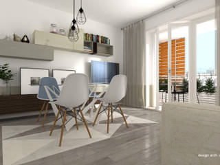 First home, Tuttointerni Tuttointerni Modern dining room