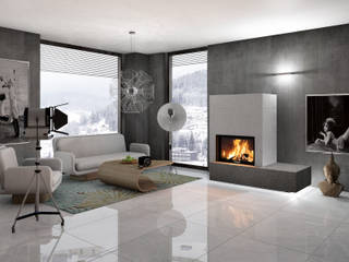 monolith modul - Das LED-Beleuchtungssystem, CB-tec GmbH CB-tec GmbH Living roomFireplaces & accessories