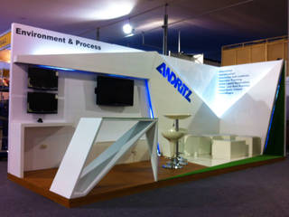 Stand Andritz - Perumin, Omd Group Omd Group Commercial spaces Chipboard