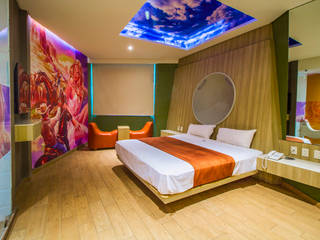 Hotel iPico, DIN Interiorismo DIN Interiorismo Modern style bedroom