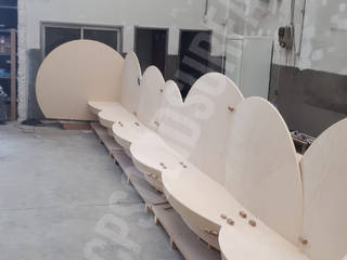 discos termoformados, ACP Solid Surface ACP Solid Surface Espacios comerciales