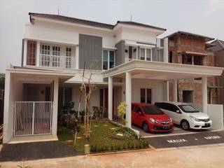 Rumah Pojok . GDC (Grand Depok City) – Depok . Jawa Barat, Vaastu Arsitektur Studio Vaastu Arsitektur Studio