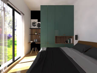 Style Industriel - Chambre et Salle de bain , Sandia Design Sandia Design