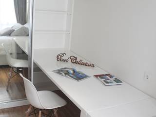 Apartemen Landmark II - Tipe 2 Bedroom (Design I), POWL Studio POWL Studio Oficinas de estilo minimalista