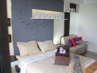 BEVERLY - Apartment Tipe Studio B, POWL Studio POWL Studio Modern Bedroom