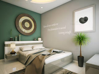 Modern Interior, Premdas Krishna Premdas Krishna Modern style bedroom