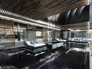 Sub-Terranean Extravagant Leisure Complex, Design by UBER Design by UBER