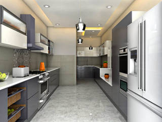 Kitchen Designs, Paimaish Paimaish Built-in kitchens MDF Grey