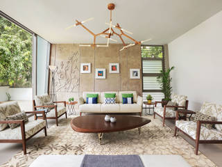 House no. 60, S A K Designs S A K Designs Modern living room Concrete
