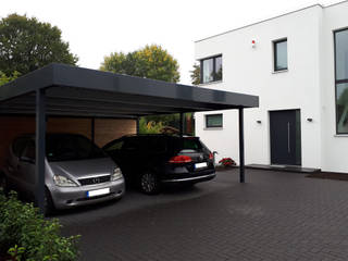 Modernes Metallcarport, Carportking.de - Mathias Hinz Carportking.de - Mathias Hinz Zadaszenie Matal