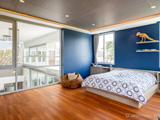 LINEAGE HOUSES, D' Architects Studio D' Architects Studio Modern Bedroom Accessories & decoration