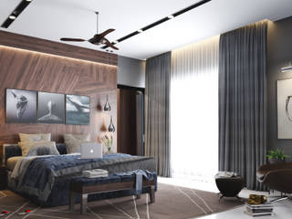 G- 801, Studio Gritt Studio Gritt Asian style bedroom