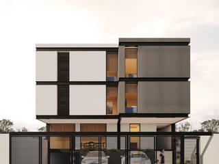 -DEPARTAMENTOS EUCAP-, WERHAUS ARQUITECTOS WERHAUS ARQUITECTOS บ้านและที่อยู่อาศัย