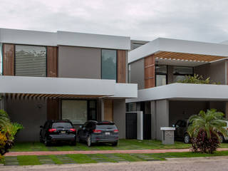 Casas Cumbres Cancún, Eskema Eskema Casas estilo moderno: ideas, arquitectura e imágenes