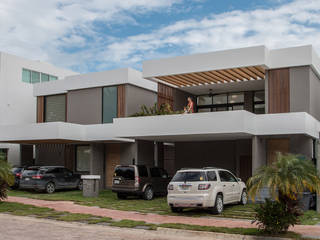 Casas Cumbres Cancún, Eskema Eskema Modern houses