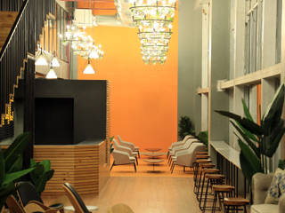 Innov8- Vikhroli, Studio Gritt Studio Gritt Commercial spaces Solid Wood Multicolored