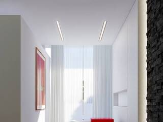 Small Apartement in La Mirada Residential Compound, L'Atelier du Caire L'Atelier du Caire Minimalistyczna jadalnia Deski kompozytowe Przeźroczysty