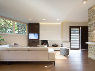 Private Villa, Tuscany, Sammarro Architecture Studio Sammarro Architecture Studio Modern living room