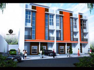 Ruko dan Town House Design, Lims Architect Lims Architect مساحات تجارية