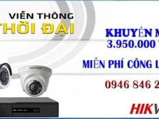 Khuyến mãi lắp đặt trọn bộ 2 camera hikvision, vienthonthoidai vienthonthoidai