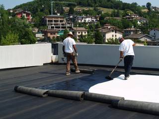 EDILIZIA COMMERCIALE ATTENTA AL RISPARMIO ENERGETICO ISOLAMENTO - COPERTURE PIANE CON POLIISO VV, EDILTEC SRL EDILTEC SRL