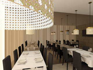 Restaurante Torres, 411 - Design e Arquitectura de Interiores 411 - Design e Arquitectura de Interiores Modern dining room