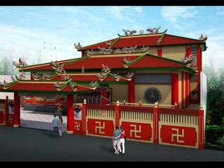 Avalokitesvara Temple Tj.Balai, Lims Architect Lims Architect Commercial spaces