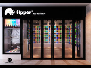 Fipper Store & Booth, Lims Architect Lims Architect