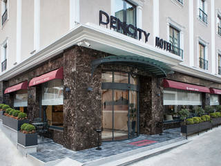 DENCITY HOTEL / İSTANBUL, AlevRacu AlevRacu 상업공간 우드 우드 그레인