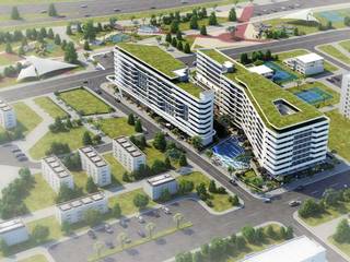 Avcılar Cadde Bostan Konutları, ANTE MİMARLIK ANTE MİMARLIK Espaces commerciaux