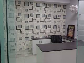 1800 Sqft Office of C.K. Birla Group HIL, Inside House Inside House Espacios comerciales Tablero DM