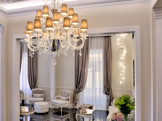 Hotel The Moon - Florence, MULTIFORME® lighting MULTIFORME® lighting Classic style corridor, hallway and stairs Glass Transparent
