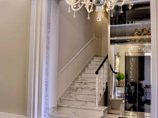 Hotel The Moon - Florence, MULTIFORME® lighting MULTIFORME® lighting Couloir, entrée, escaliers classiques Verre Transparent