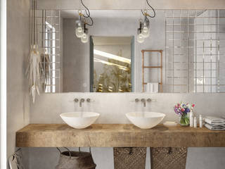 Can Abi, architetto stefano ghiretti architetto stefano ghiretti Modern bathroom