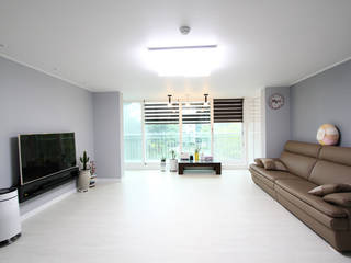 수원시 장안구 청솔주공, 한 인테리어 디자인 한 인테리어 디자인 غرفة المعيشة