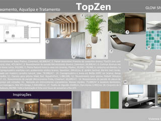 TopZen - Glow Spa &Therapy, Filipa Sousa Interior Design Filipa Sousa Interior Design Spa Modern