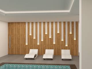 TopZen - Glow Spa &Therapy, Filipa Sousa Interior Design Filipa Sousa Interior Design Spa modernos