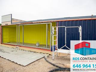 contenedores marítimos para eventos, Ros container Ros container Commercial spaces Iron/Steel