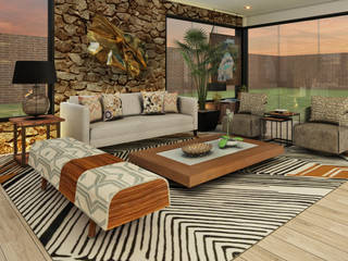 Casa de Campo , Luis Escobar Interiorismo Luis Escobar Interiorismo Modern living room