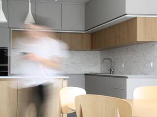 COZINHA I, Atelier OSO Atelier OSO Dapur Modern Kayu Buatan Transparent