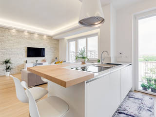Don Bosco Minimal Design - Eleganza e Semplicità per una Casa Moderna, EF_Archidesign EF_Archidesign Modern kitchen